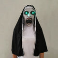 Nun Mask Halloween Cosplay Costumes Props Virgin Mary sister terror Face Mask Party Ghost