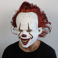Halloween cosplay mask Clown Silicone Back Soul Mask Cos Head Set Halloween Horror Props Natural Latex Adult Code Selling