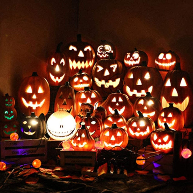 Night Light Led Decoration Halloween Pumpkin Lantern