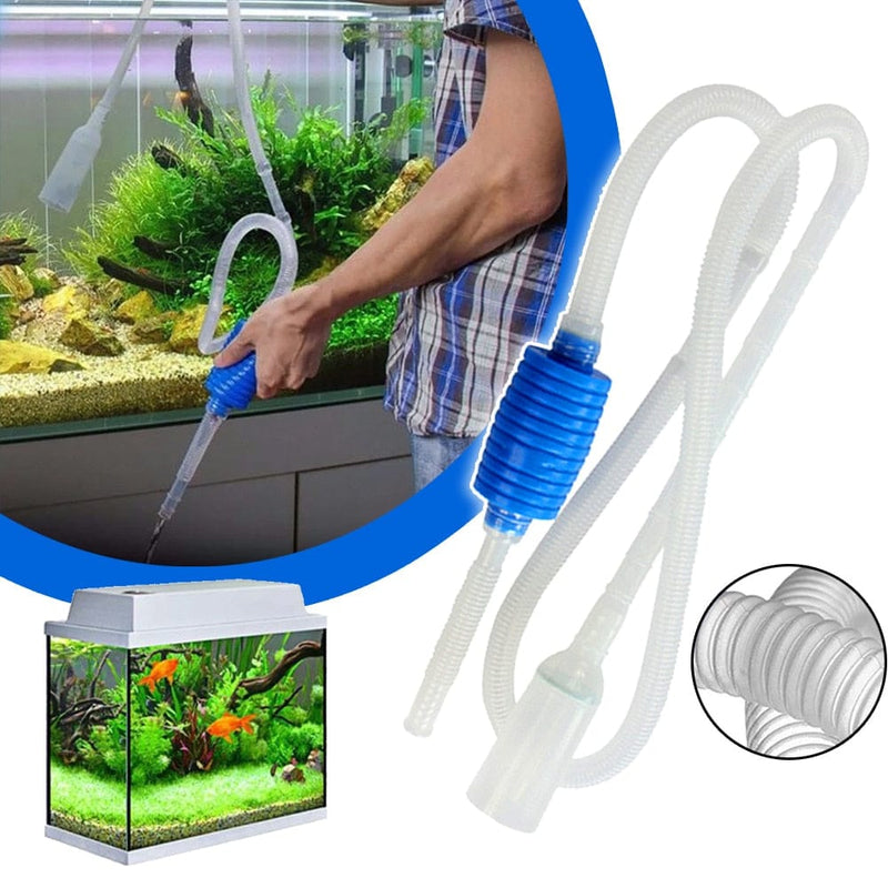 SEMI Automatic Aquarium  Fish Tank Water Vacuum Drainer