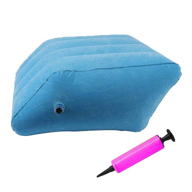 1pcs Inflatable Elevation Wedge Memory Foam Leg Foot Raiser Pillow Support Cushion Massage Support Body Pillow for pregnant