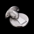 Magnetic Door Stop Punch Free 304 Stainless Steel Door Suction Fixator Floor Without Order Door Stop Furniture Hardware Accessor