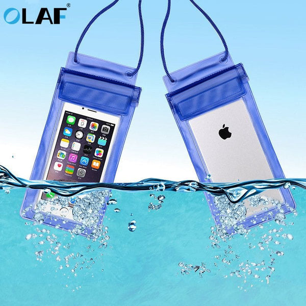 OLAF Universal Waterproof Case For iPhone X XS MAX 8 7 Cover Pouch