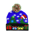 LED Christmas Beanie Light Up Knitted Hat