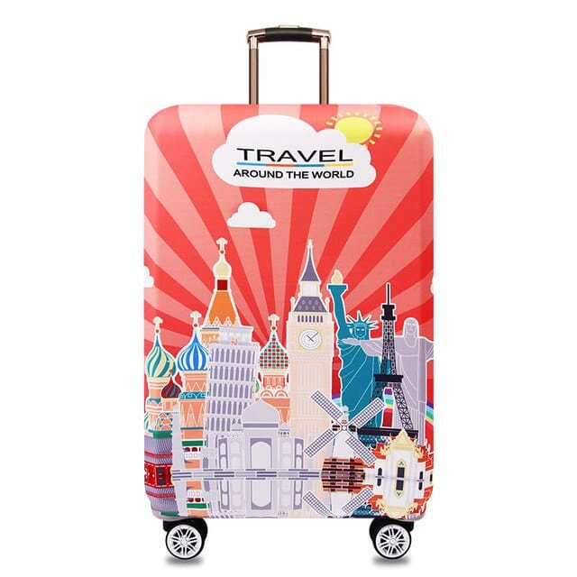 Travel Bag Protector Cover Thickest Travel Bag Accessory Bag  Elastic Bag Travel Bag Cover Applicable to 18-32 Inch Suitcase