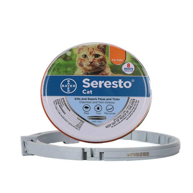 Dog Cat Collar Seresto 8 Month Flea & Tick Prevention Collar for Cats Dog Mosquitoes Repellent Collar Insect Mosquitoes Supplies