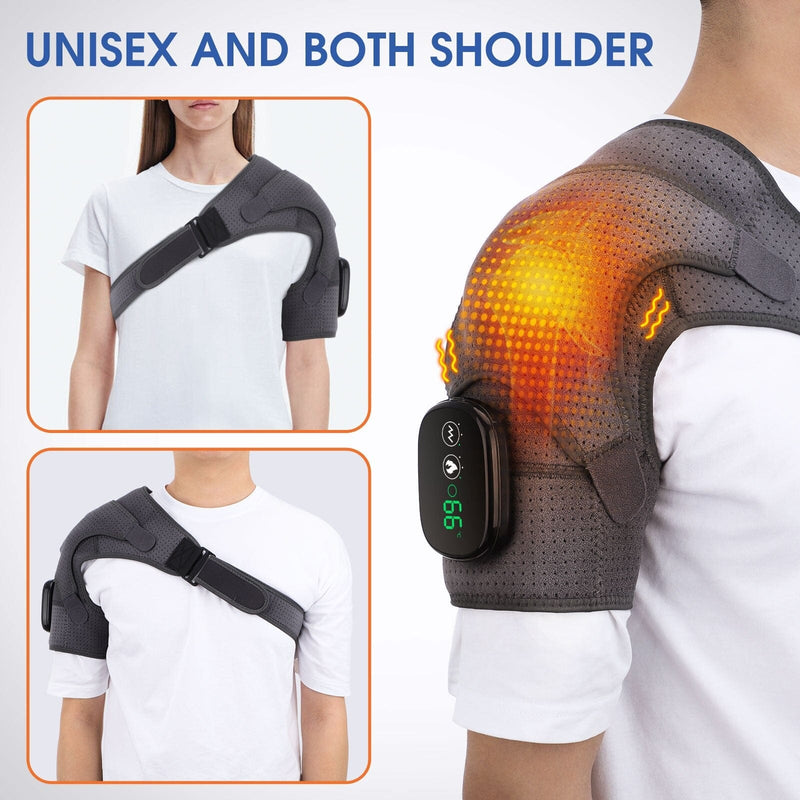 Electric Heating Shoulder Massage Wrap Belt