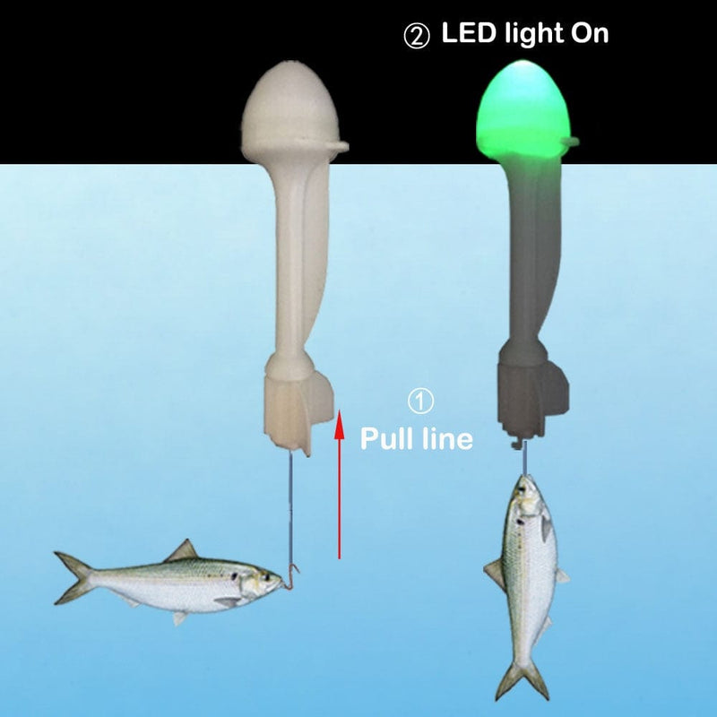 Automatic LED Smart Fishing Float Hook Fish Trap