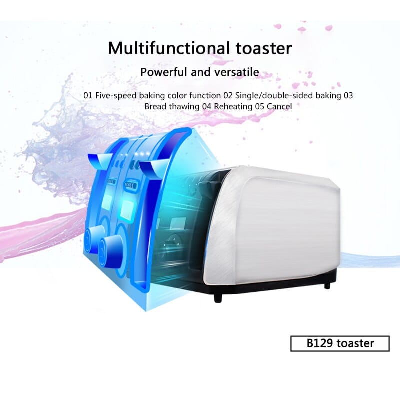 Stainless Steel Bread Baking  Machine Toaster