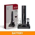 Electric Wine Bottle Opener with Foil Cutter One-click Button Rechargeable Automatic corkscrew for Party Bar Wine Lover