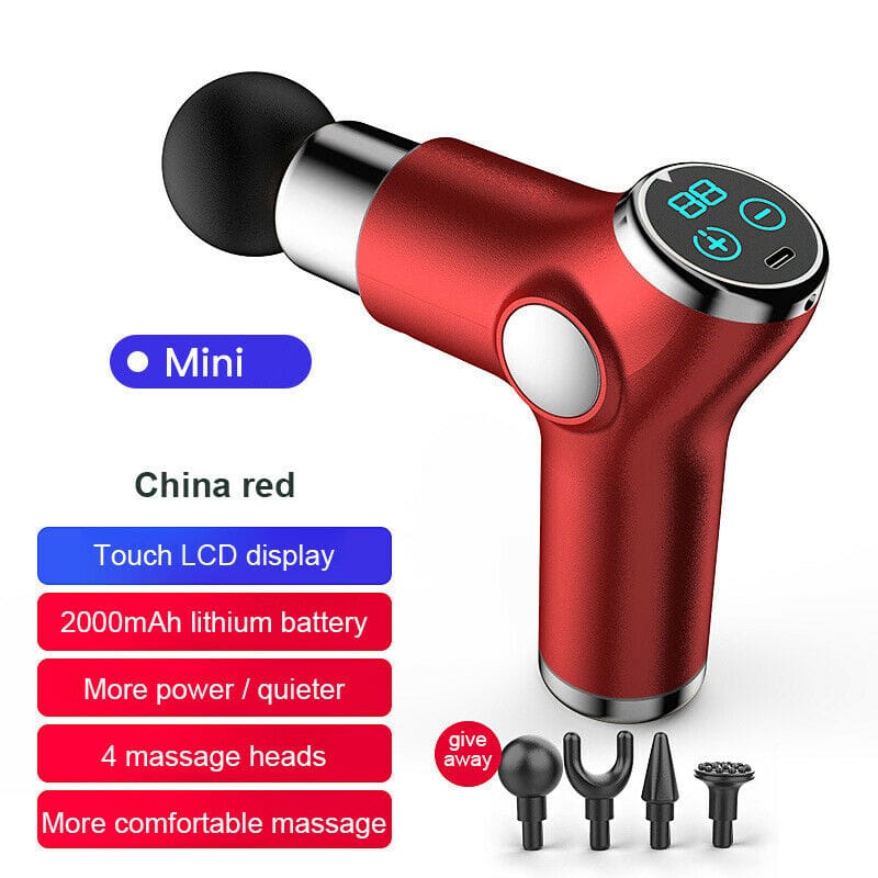 Portable Mini LCD Electric Massage Gun