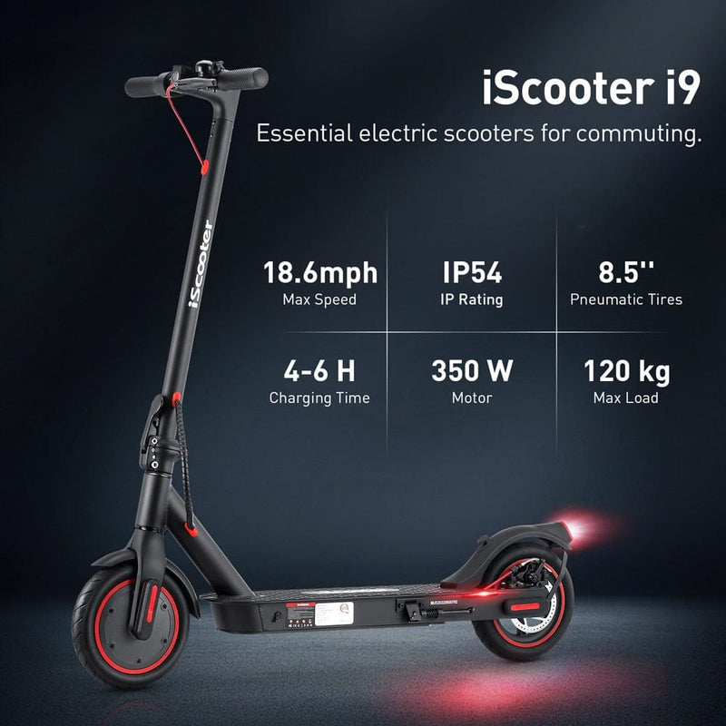 Electric Fold Kick Scooter 18.6mph With Bluetooth 7.5 Ah Battery E-Mini Scooter Skateboard
