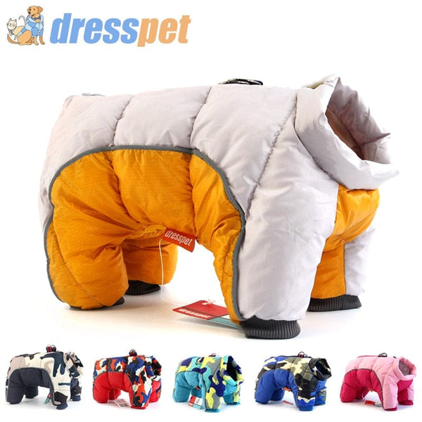 Pet Dog  Super Warm Jacket  Waterproof Small Dogs Pets Clothing For French Bulldog Puppy