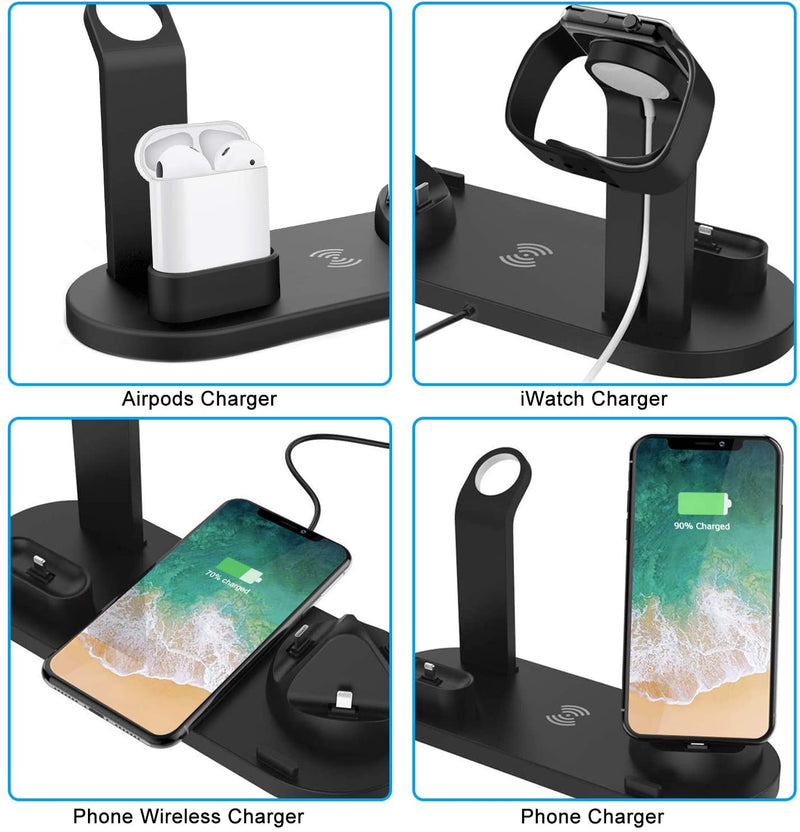 4 in 1 Wireless Charger Station