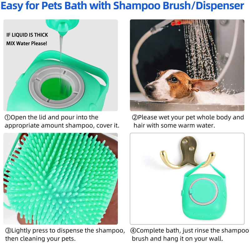 Pet Shampoo Brush