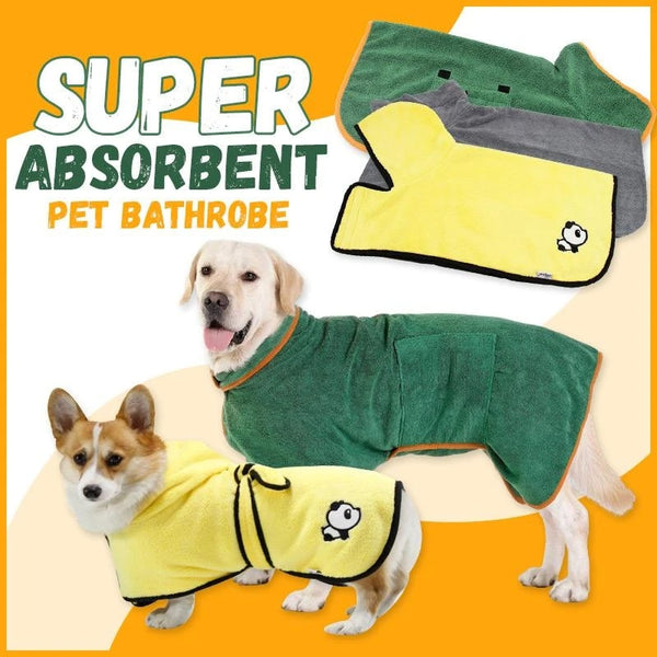 Super Absorbent Pet Dog Bathrobe Bathrobe